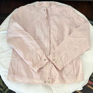 Utility/Bomber/Lightweight Light Pink Utility Jacket